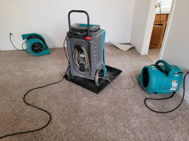 Water damage restoration process in Emerson, NJ